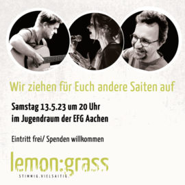 Konzert “lemongrass” im Rahmen von “Forst feiert”